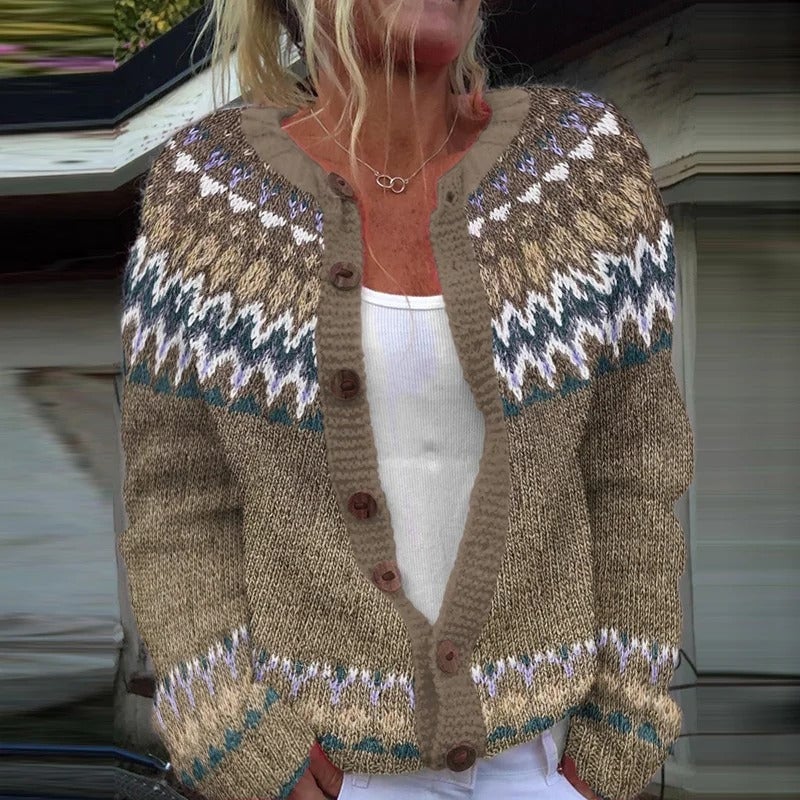 Cora | Warm Vintage-Inspired Cardigan