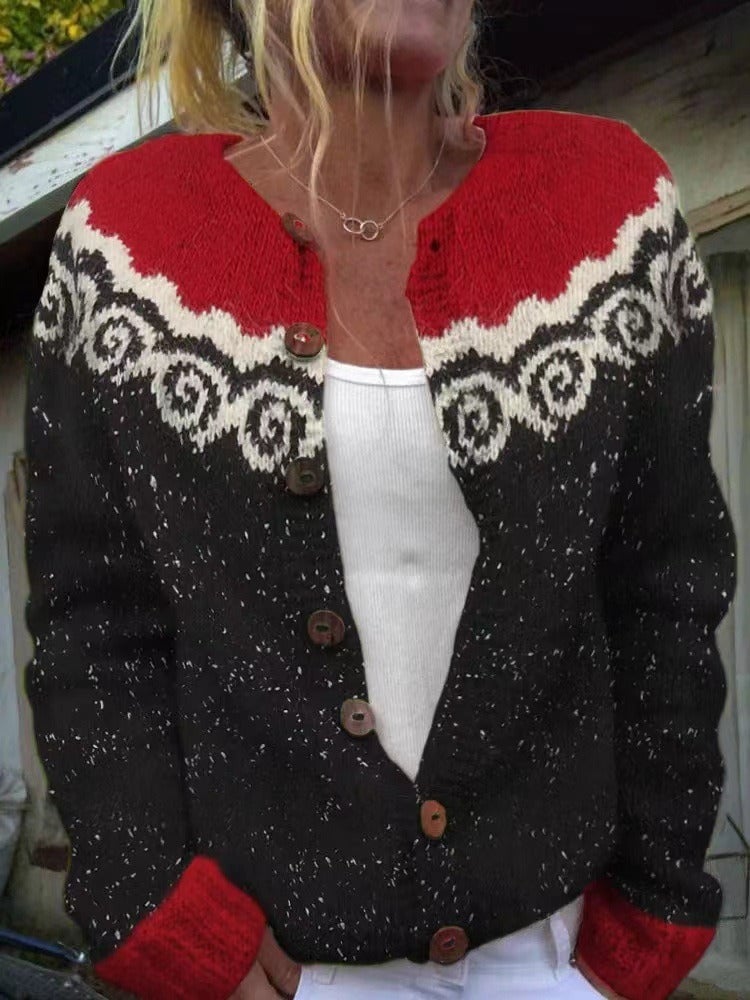 Taylor | Warm Retro Cardigan