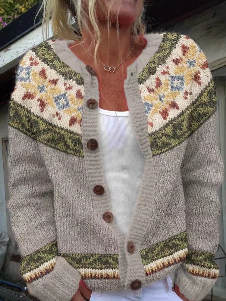 Cozy Vintage Cardigan for Autumn