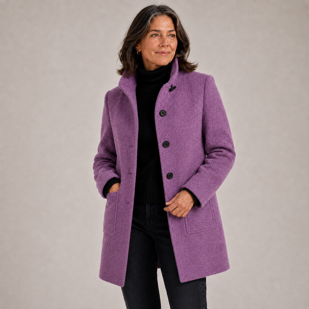 Janet | Classic Wool Blend Coat