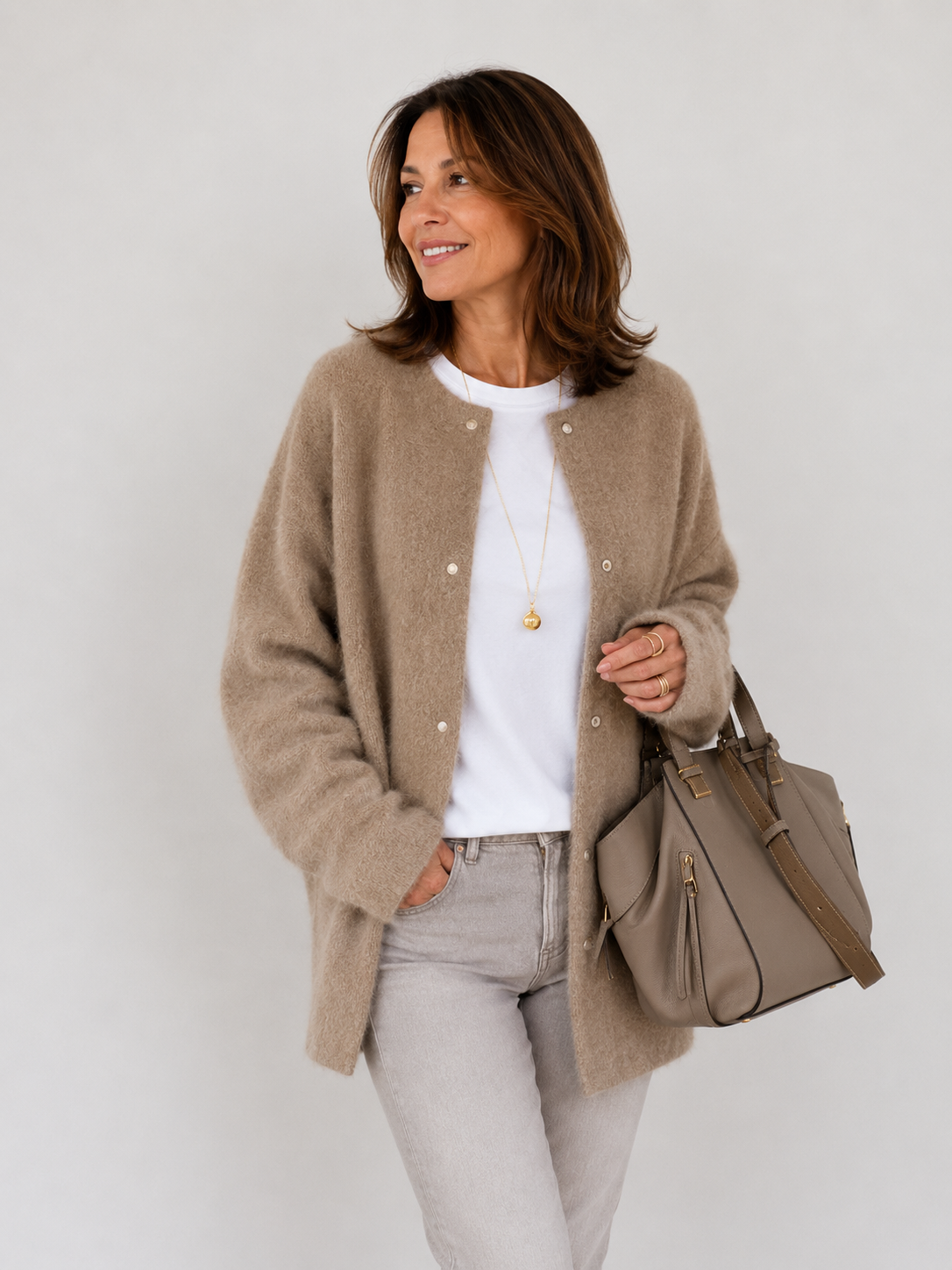 Lorraine™ | Soft Button-Front Cardigan