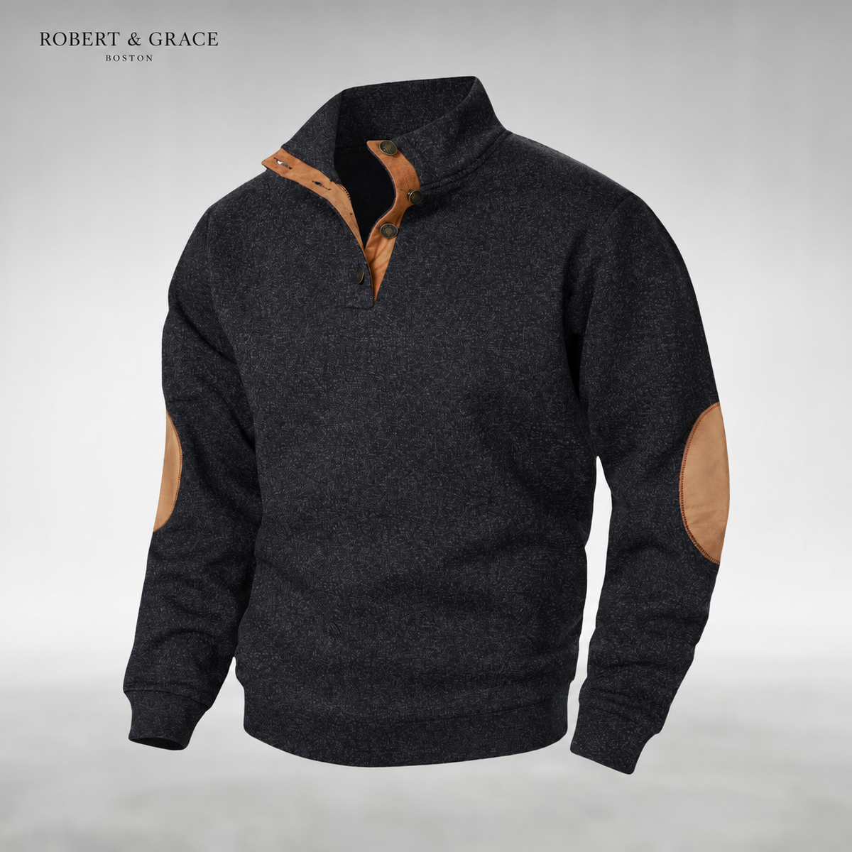Marcus Classic Men's Sweater - Black