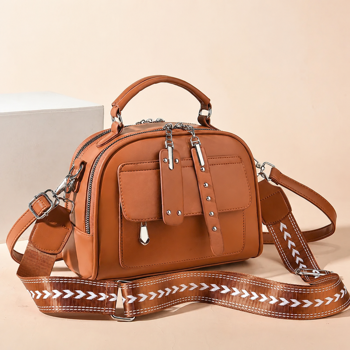 Melody crossbody bag – Orange