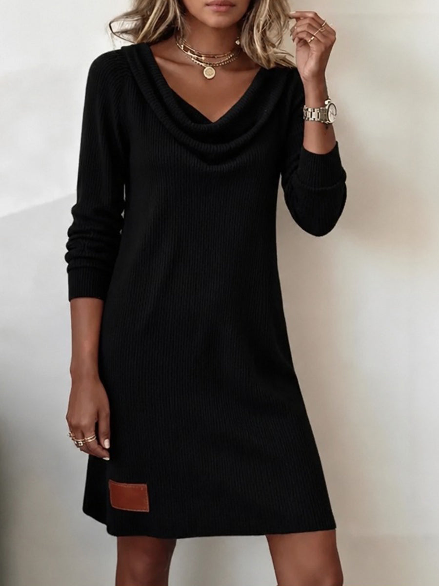 Mira | Cozy Ribbed Sweater Dress