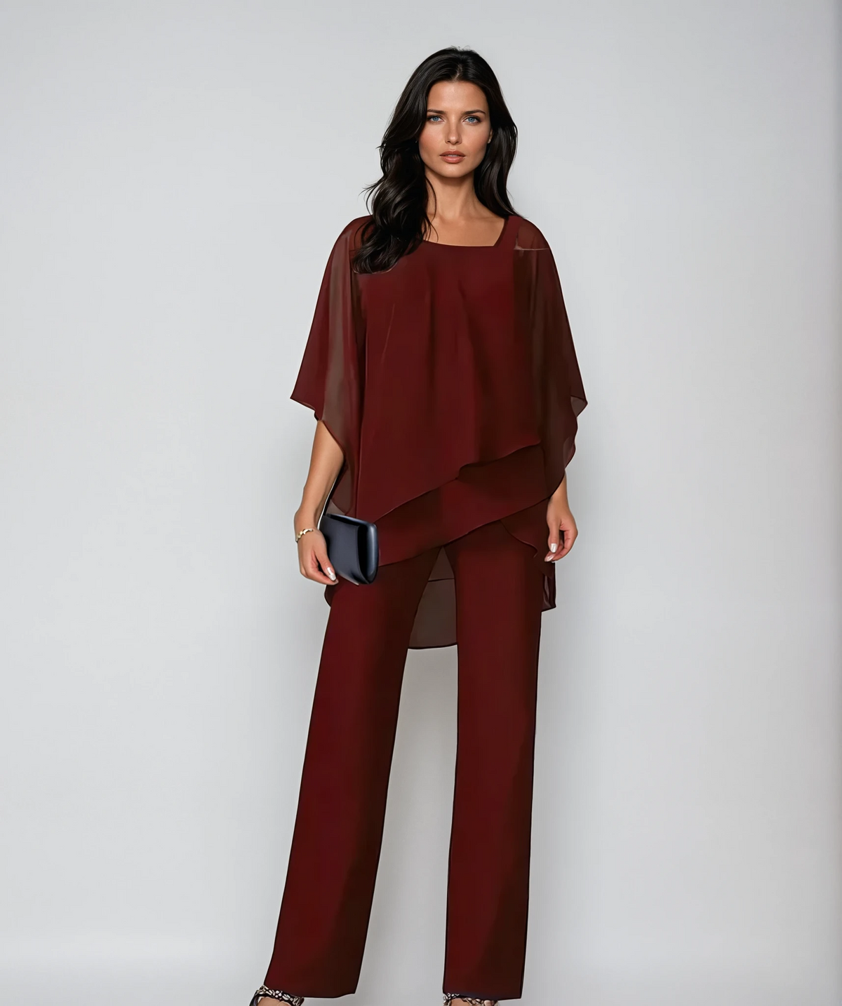 SERENITY | ASYMMETRICAL LAYERED TWO-PIECE SET